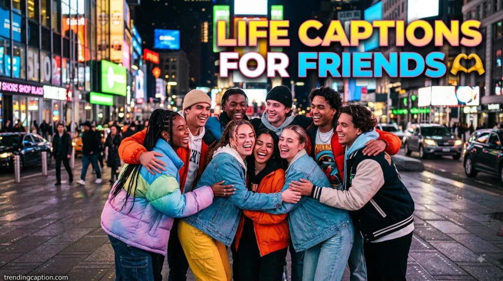 Life Captions for Friends