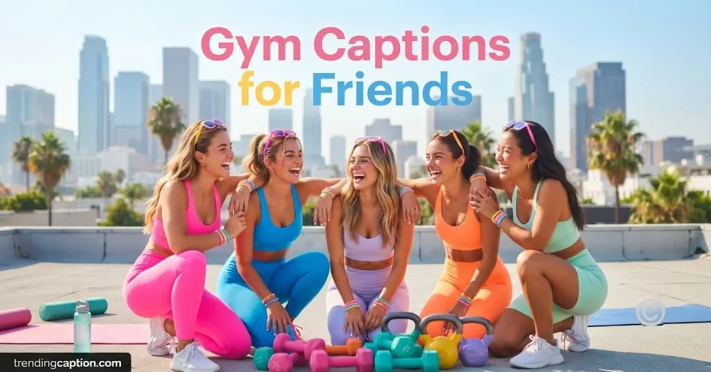Gym Captions for Friends 