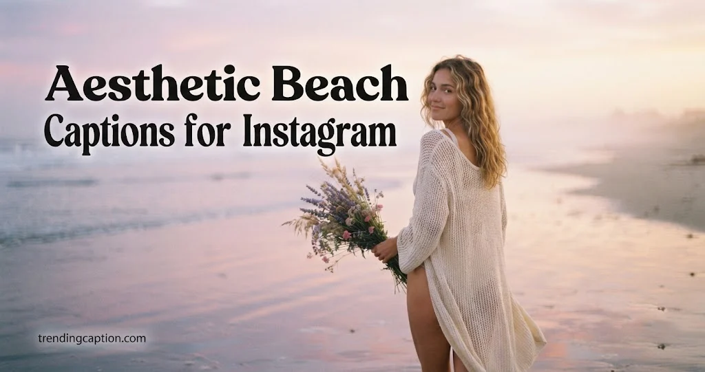 Aesthetic Beach Captions for Instagram