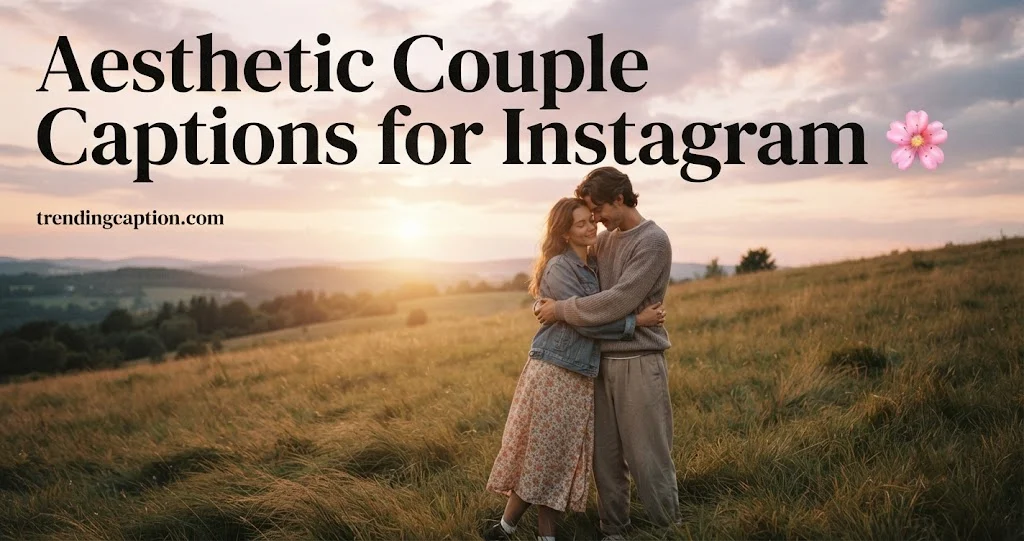 Aesthetic Couple Captions for Instagram