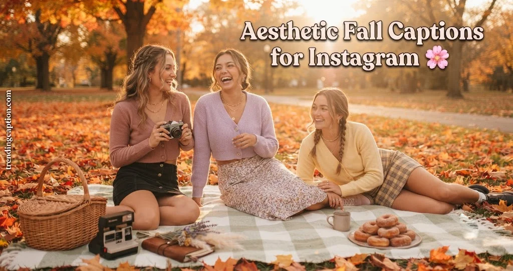 Aesthetic Fall Captions for Instagram