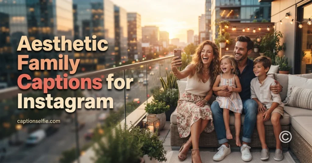 Aesthetic Family Captions for Instagram 