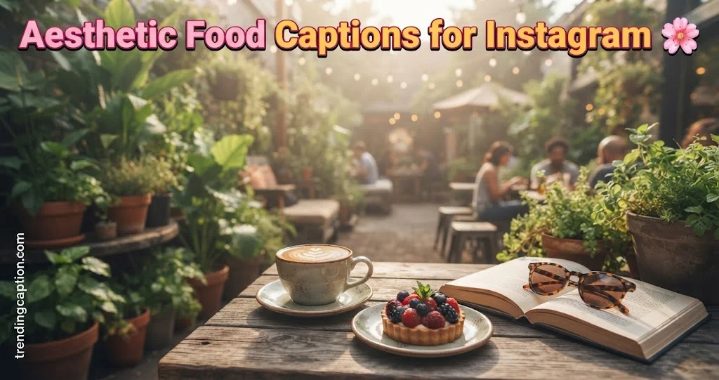 Aesthetic Food Captions for Instagram 