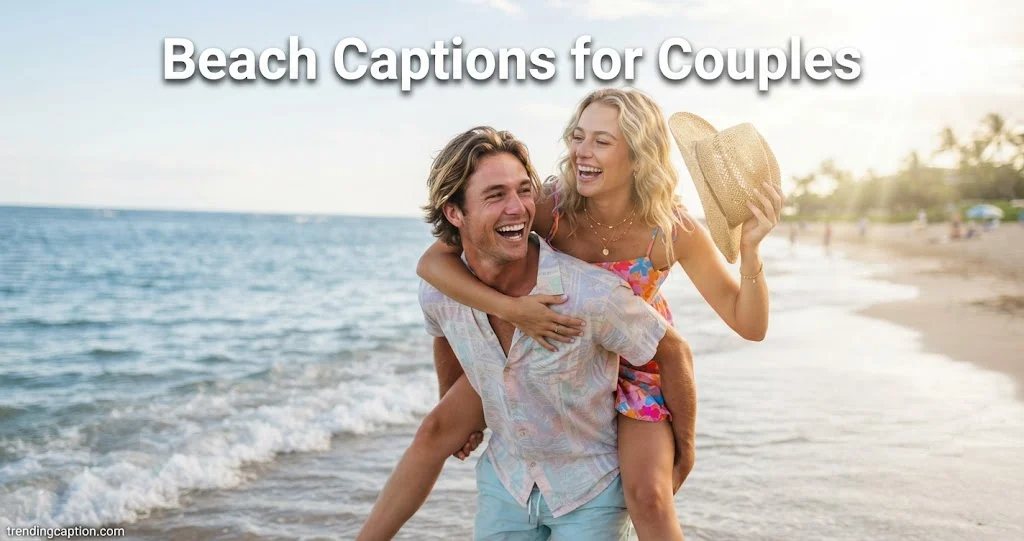 Beach Captions for Couples