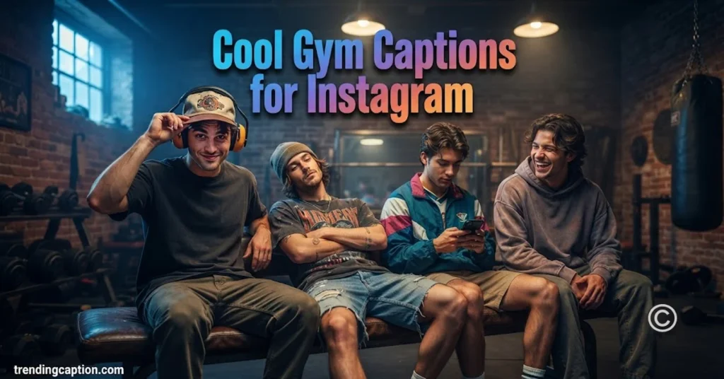Cool Gym Captions for Instagram 