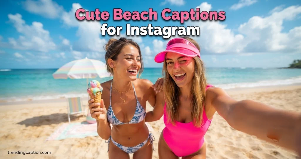 Cute Beach Captions for Instagram