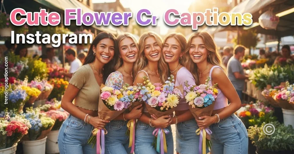 Cute Flower Captions for Instagram
