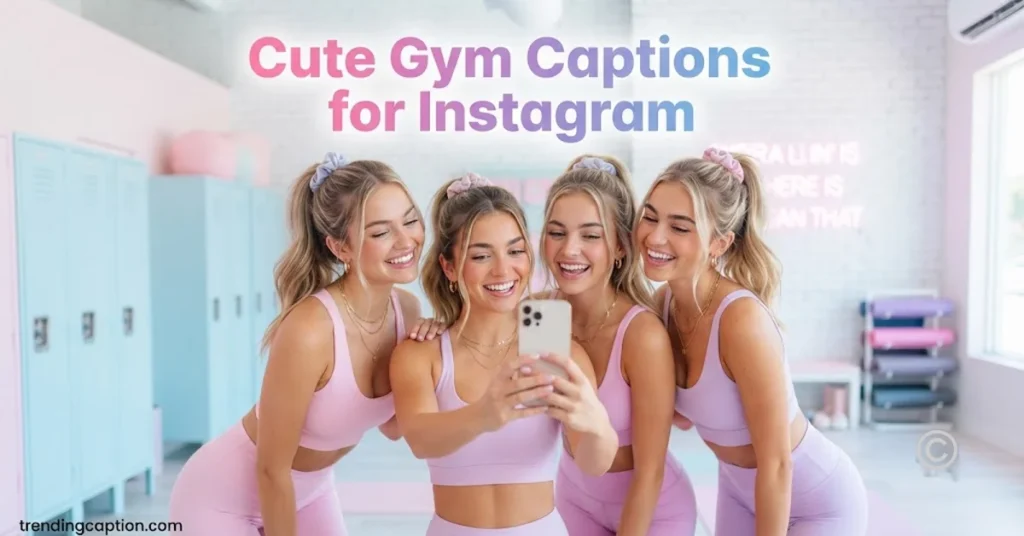 Cute Gym Captions for Instagram 