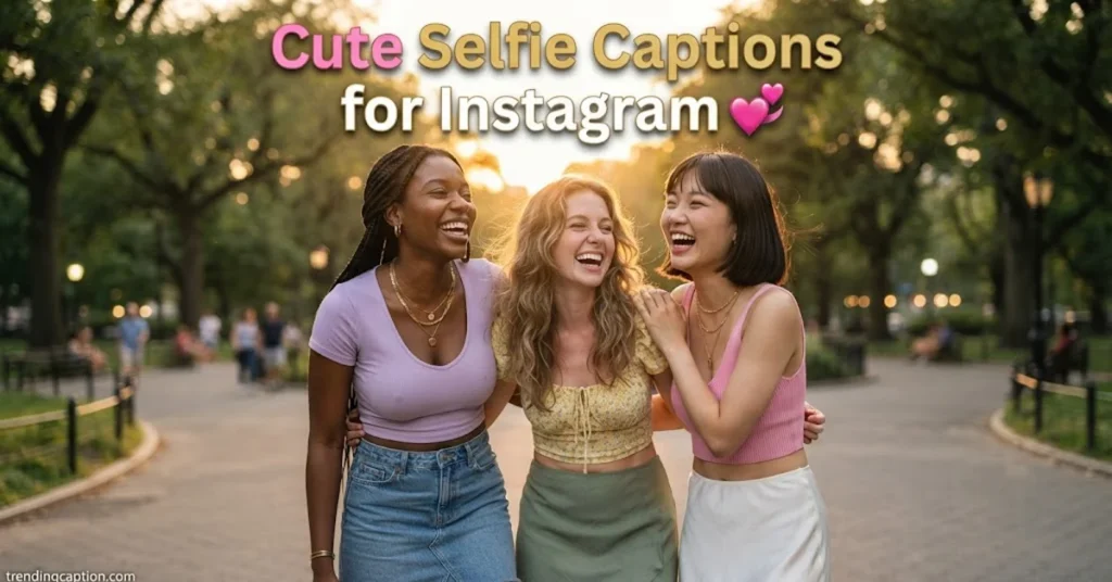 Cute Selfie Captions for Instagram