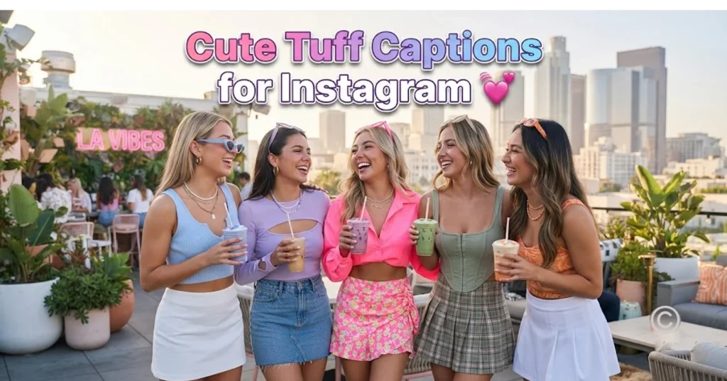 Cute Tuff Captions for Instagram