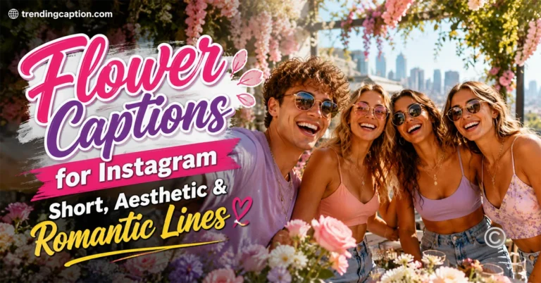 Flower Captions for Instagram Short
