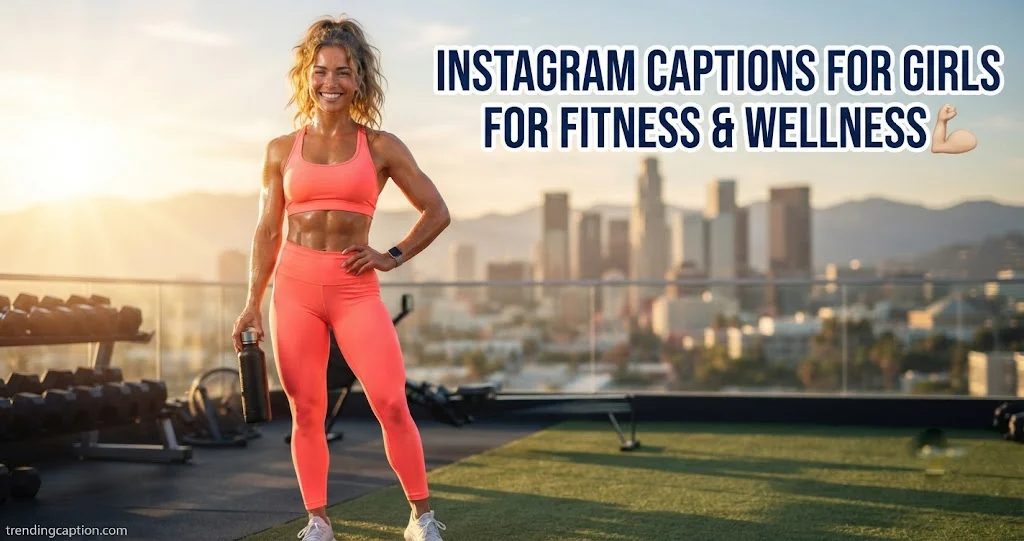 Instagram Captions for Girls for Fitness & Wellness 